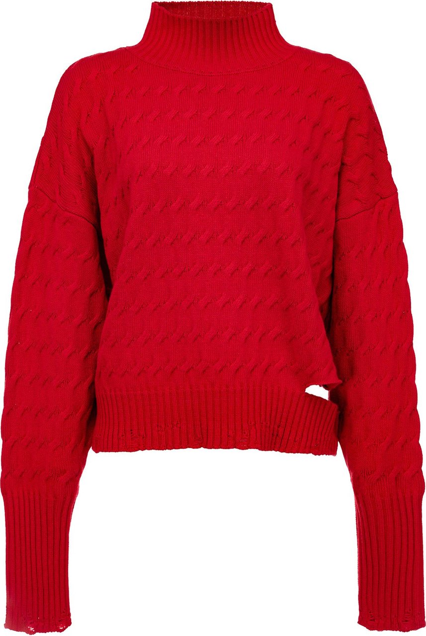 Pinko Sweaters Red Rood