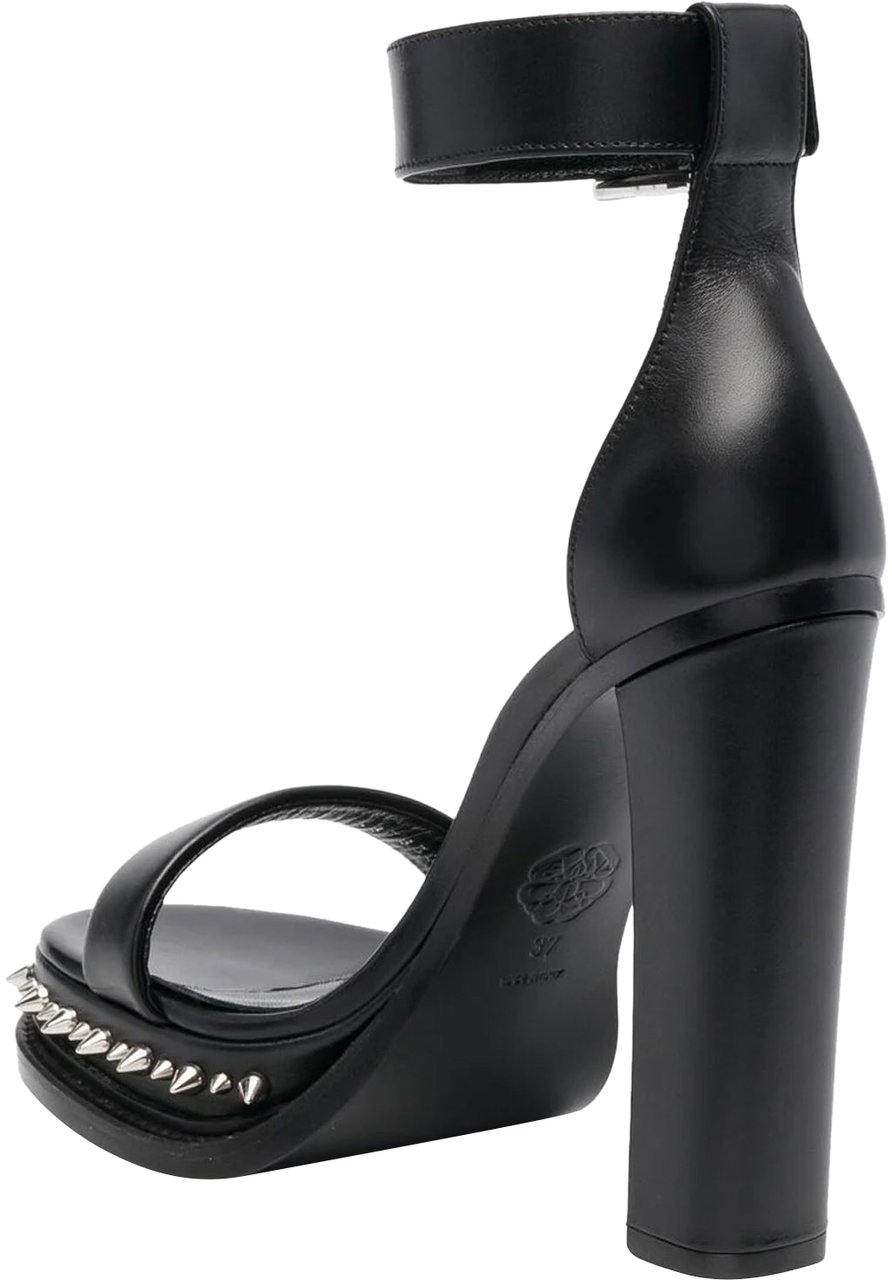Alexander McQueen Alexander Mcqueen Spike Sole Sandals Zwart