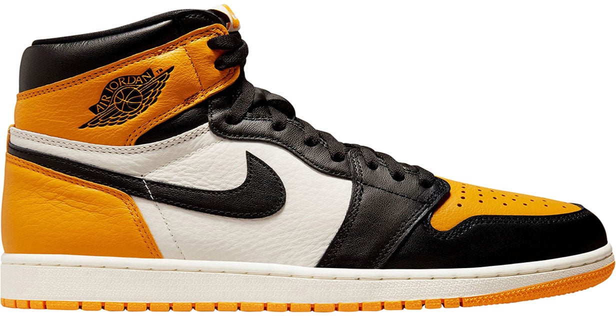 Nike Air Jordan 1 Retro High OG Taxi Yellow Toe Divers