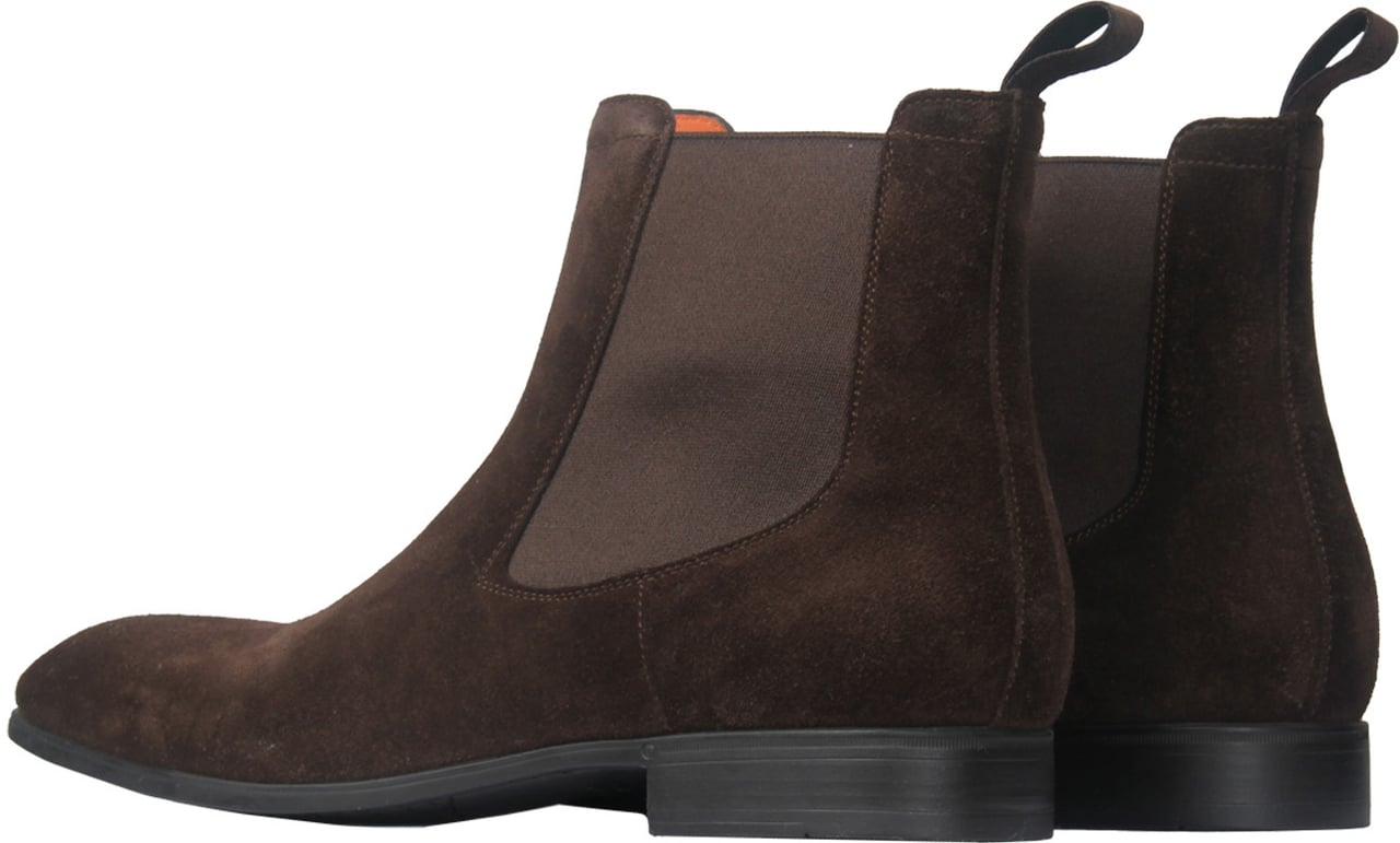 Santoni Instapschoen Bruin Bruin