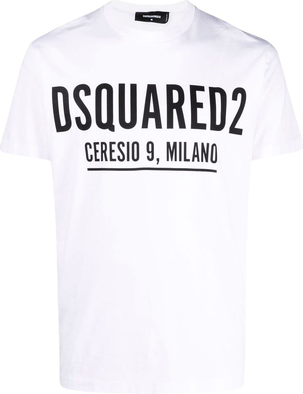 Dsquared2 Ceresio 9 Logo T-shirt Wit