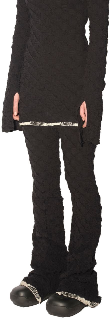 AMBUSH Pantaloni Monogramma Zwart