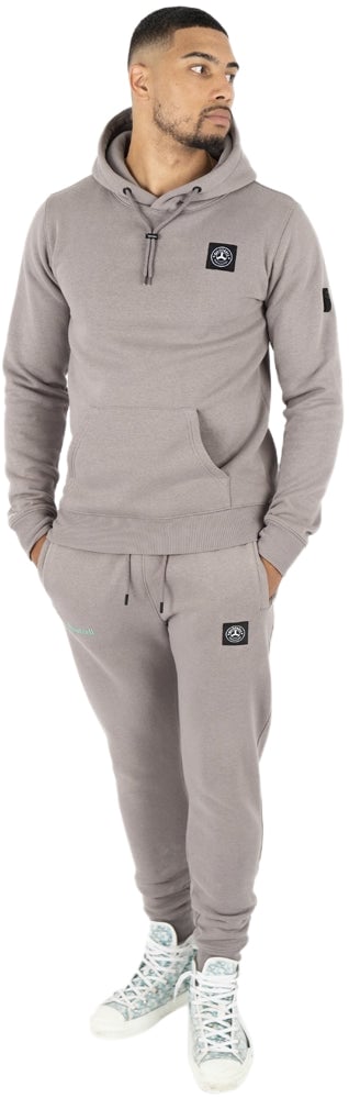 Quotrell Commodore Hoodie + Pants (set) | Light Grey Grijs