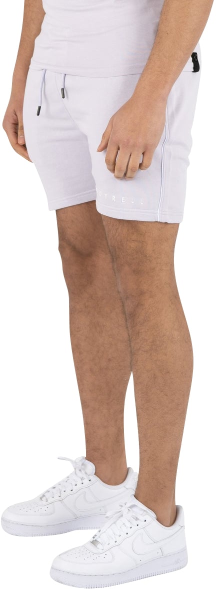 Quotrell Basic Striped Short | Purple Paars