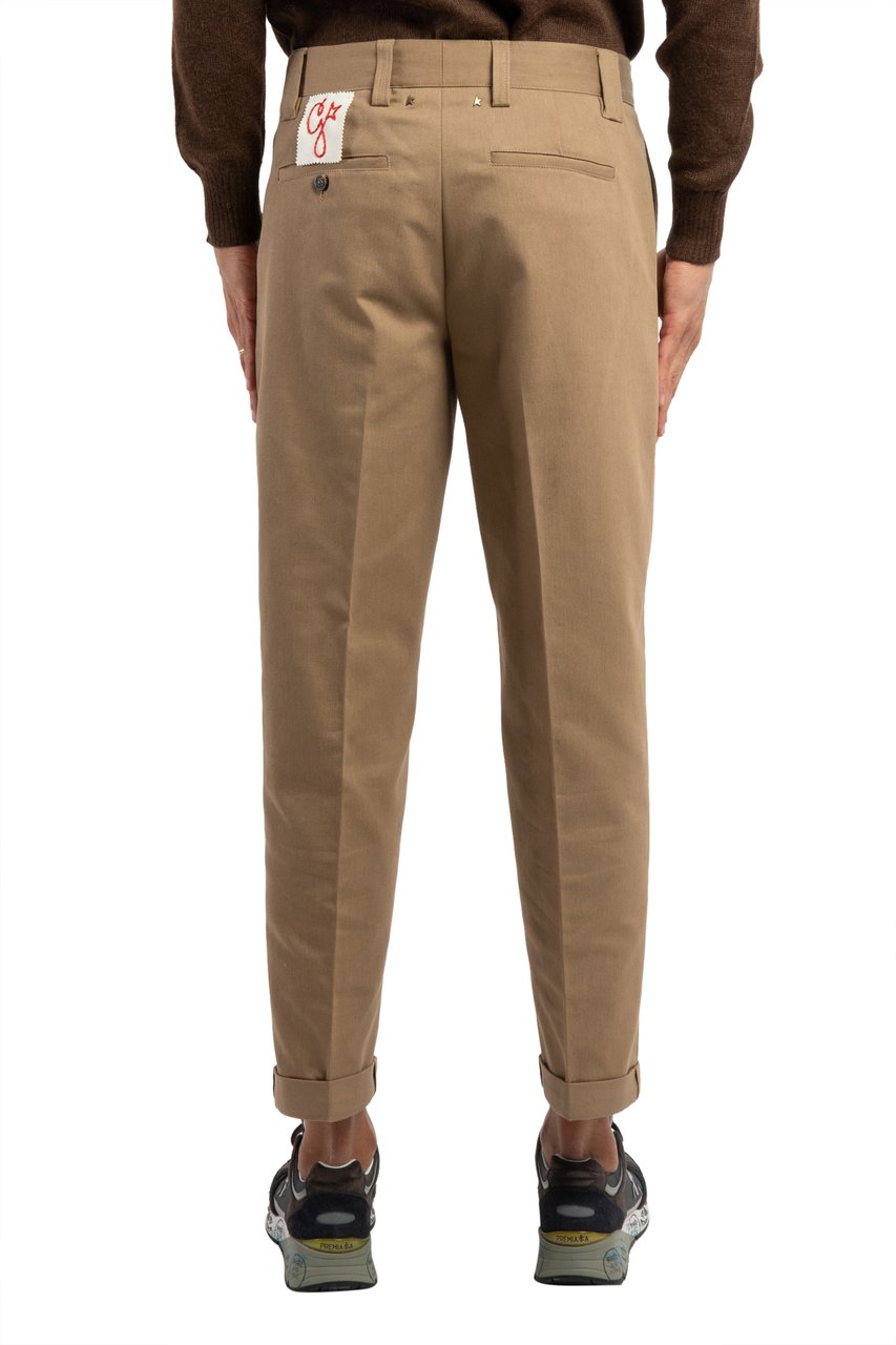 Golden Goose Trousers Beige Beige
