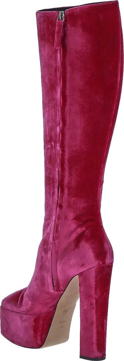 Giuseppe Zanotti High Heel Pink Boots Roze