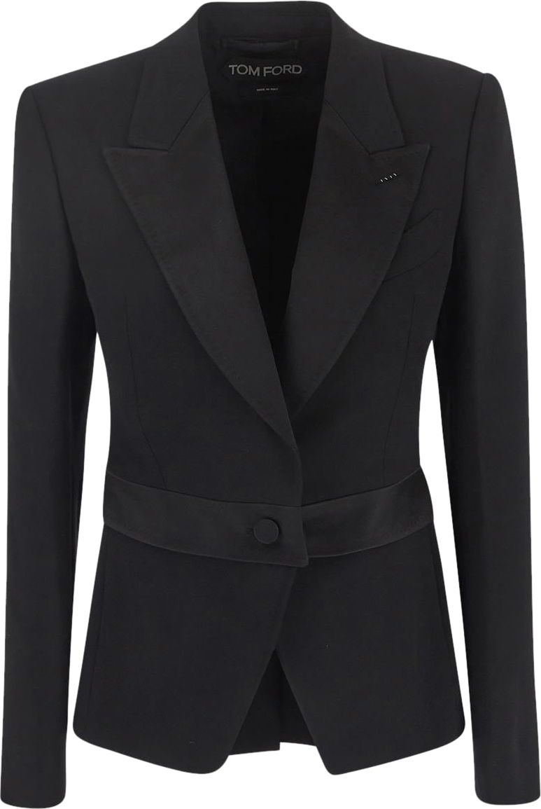 Tom Ford Adjustable Length Jacket Zwart