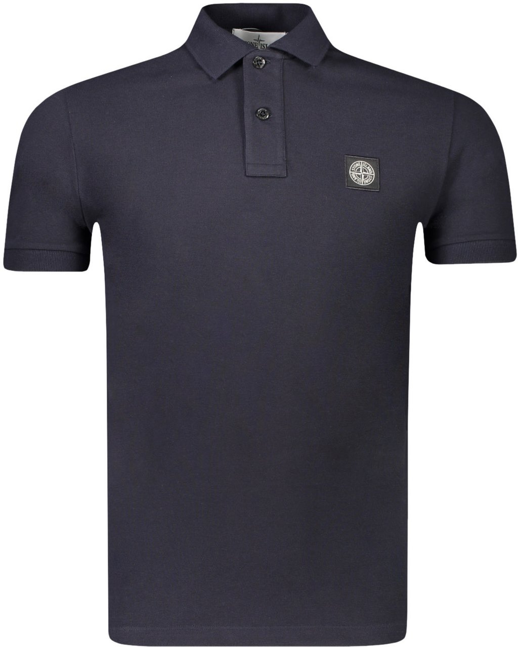 Stone Island Polo Blauw Blauw