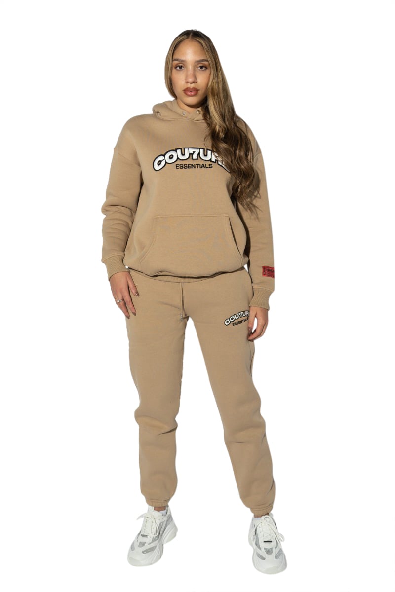 Cou7ure Essentials Cou7ure Essentials 2.0 Joggingpak Beige
