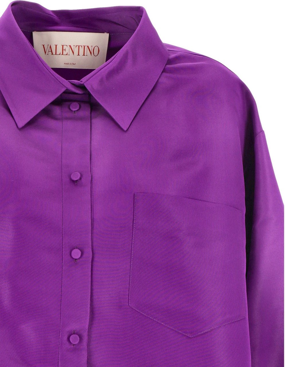 Valentino Valentino Silk Dress Paars