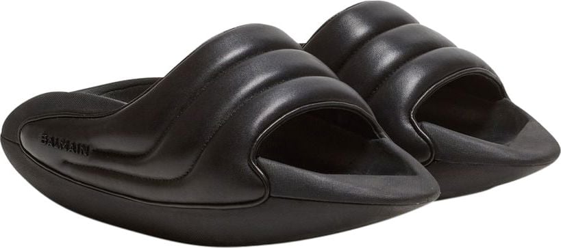 Balmain Sandals Black Black Zwart