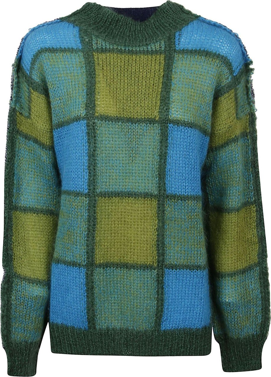Marni roundneck sweater Groen