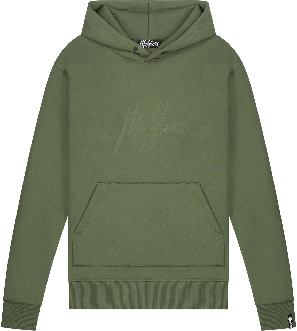 Malelions Men Essentials Hoodie - Light Army Groen