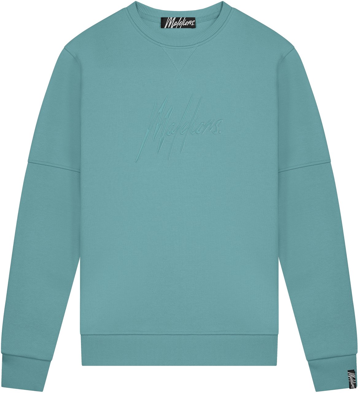 Malelions Men Essentials Sweater - Smoke Blue Blauw