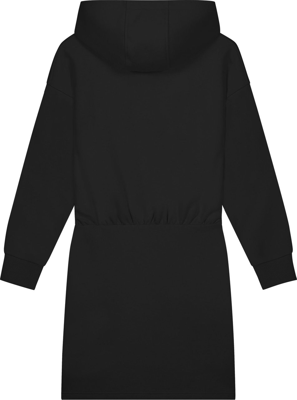 Malelions Nena Dress - Black/Off-White Zwart