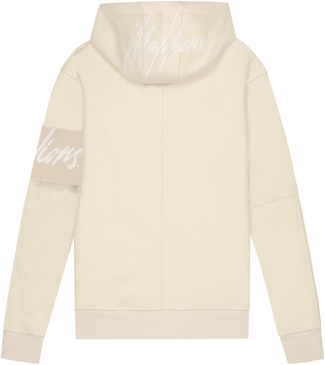 Malelions Captain Hoodie - Beige/Off-White | SALE €79,99 (-20%)