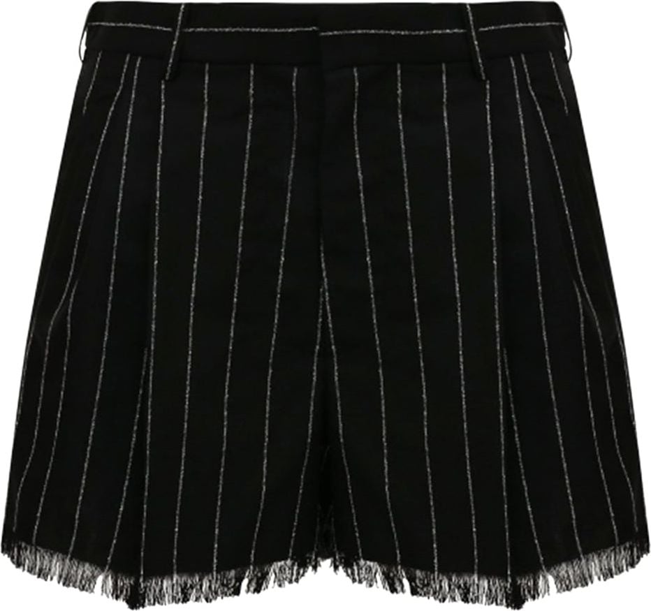 Marni Marni Wool Shorts Zwart