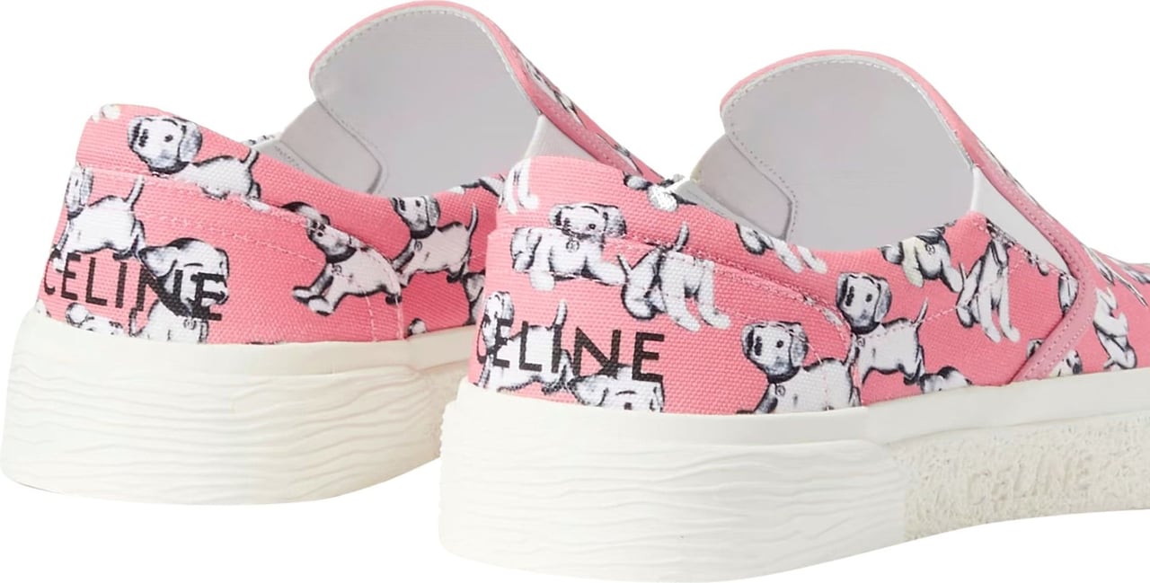 Celine Celine Slip-On Sneakers Roze