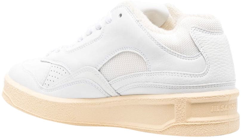 Jil Sander Sneakers White Wit