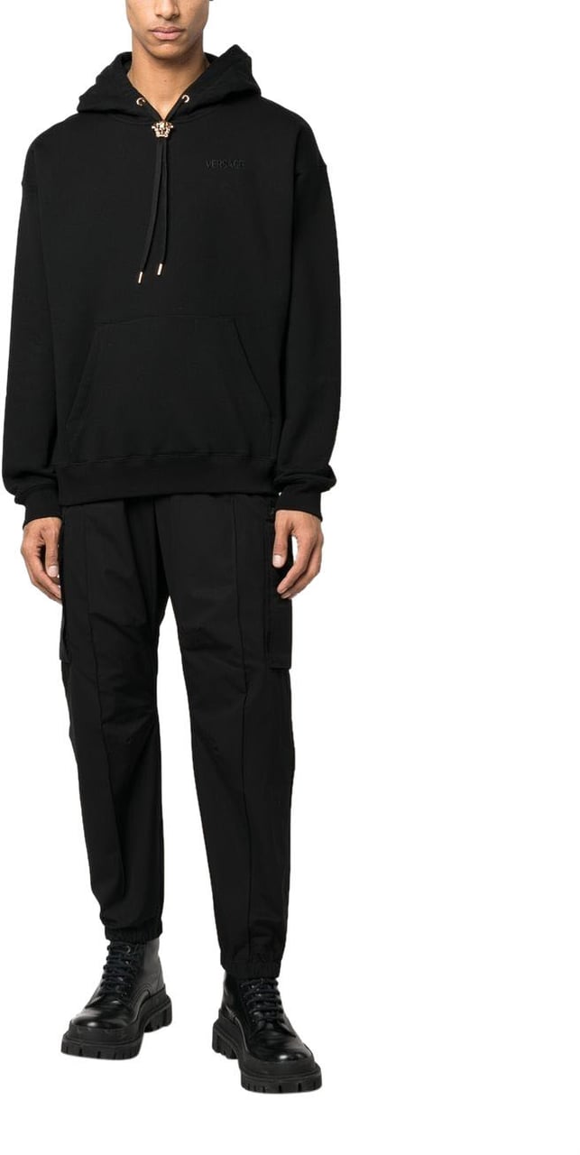 Versace Sweaters Black Zwart