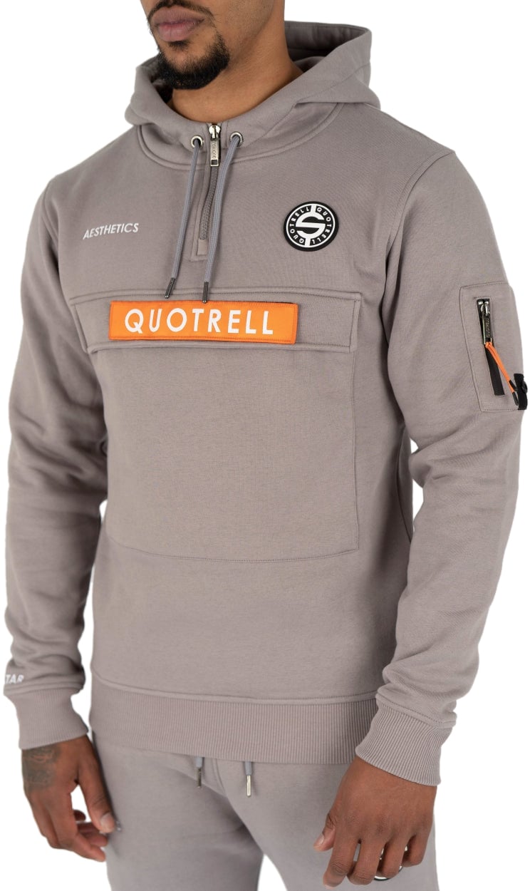 Quotrell Qatar Hoodie + Pants (set) | Grey Grijs