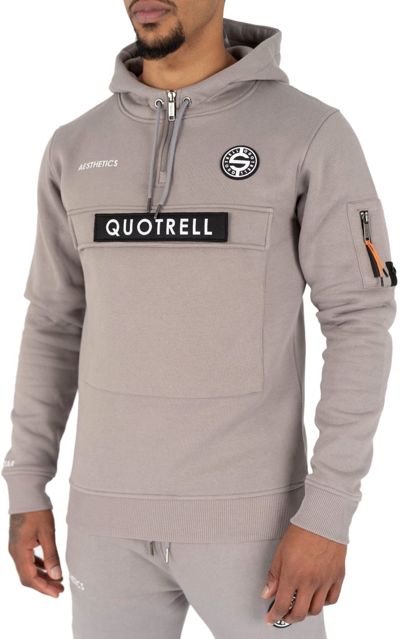 Quotrell Qatar Hoodie + Pants (set) | Grey Grijs