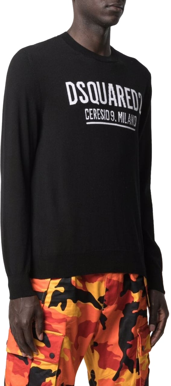 Dsquared2 Sweaters Black Zwart