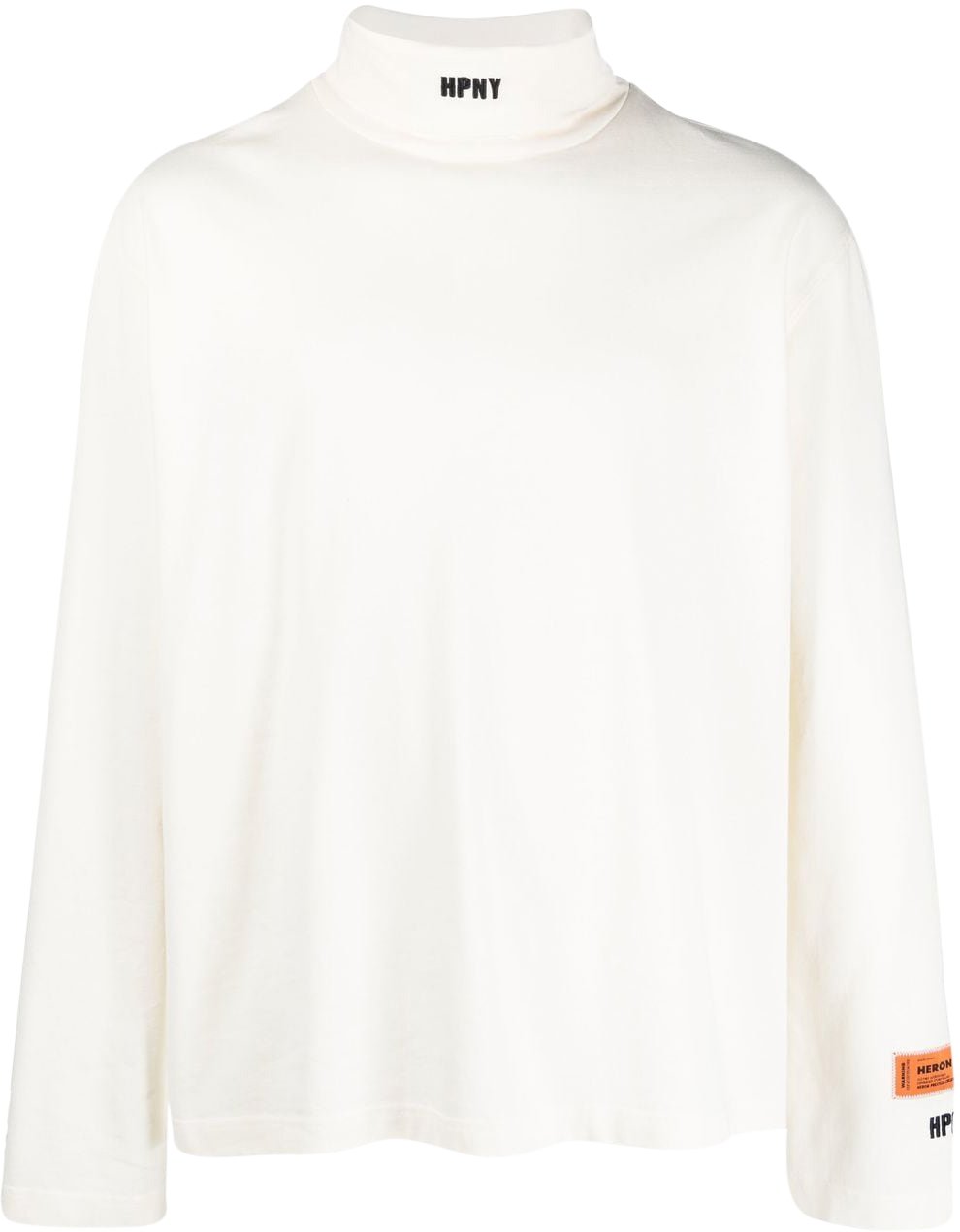 Heron Preston Heren Hpny Emb Rollneck Wit