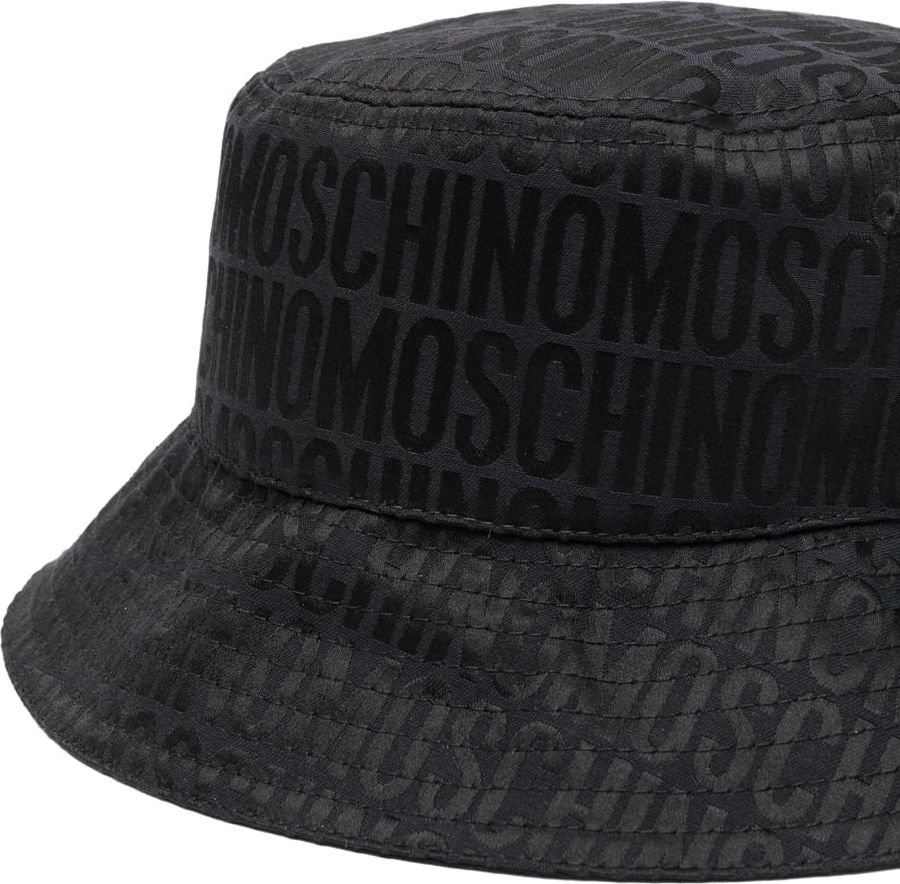 Moschino Hats Black Black Zwart