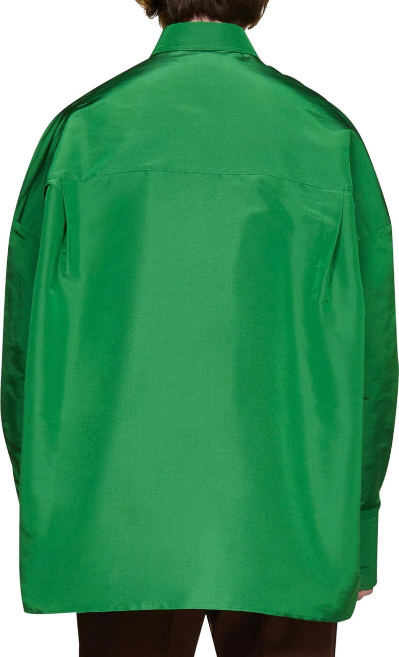 Valentino Valentino Silk Shirt Groen