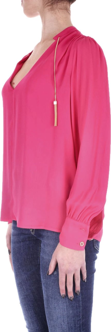 Elisabetta Franchi Shirts Fuchsia Pink Roze