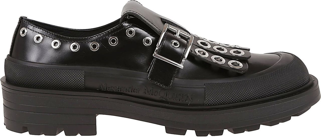 Alexander McQueen shoe treadlesrub Zwart