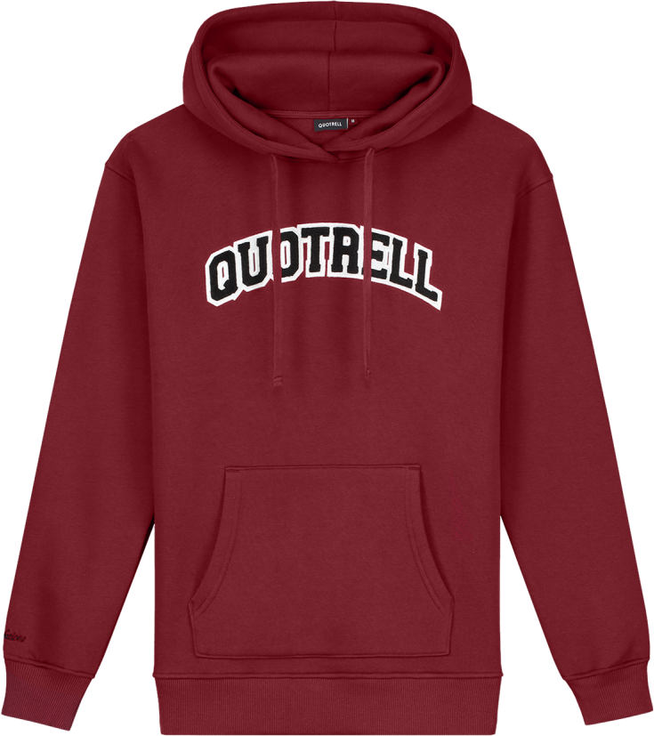 Quotrell University Hoodie Bordeaux/black Vanaf €99,99