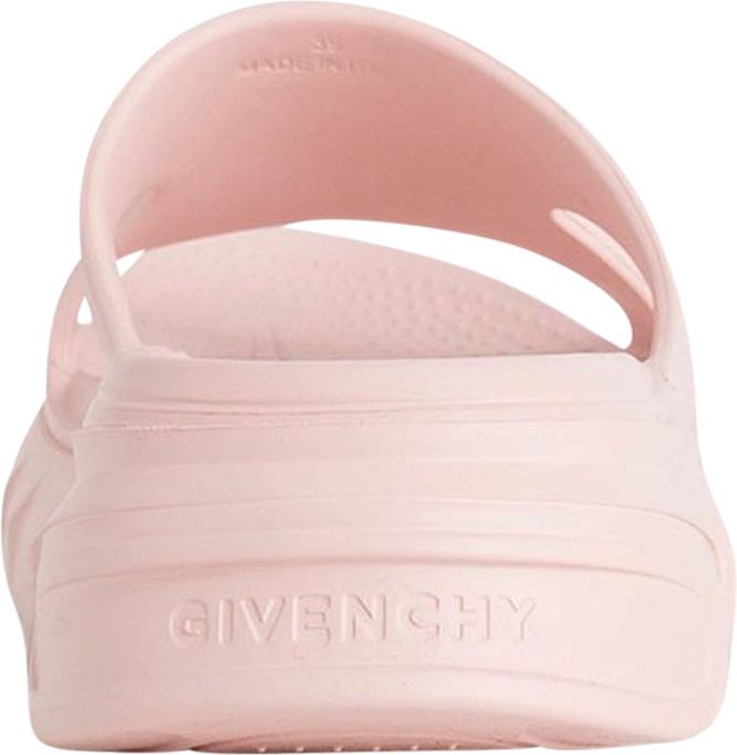 Givenchy Givenchy Rubber Logo Slides Roze
