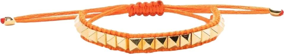 Valentino Color Signs Rockstud Bracelet Oranje