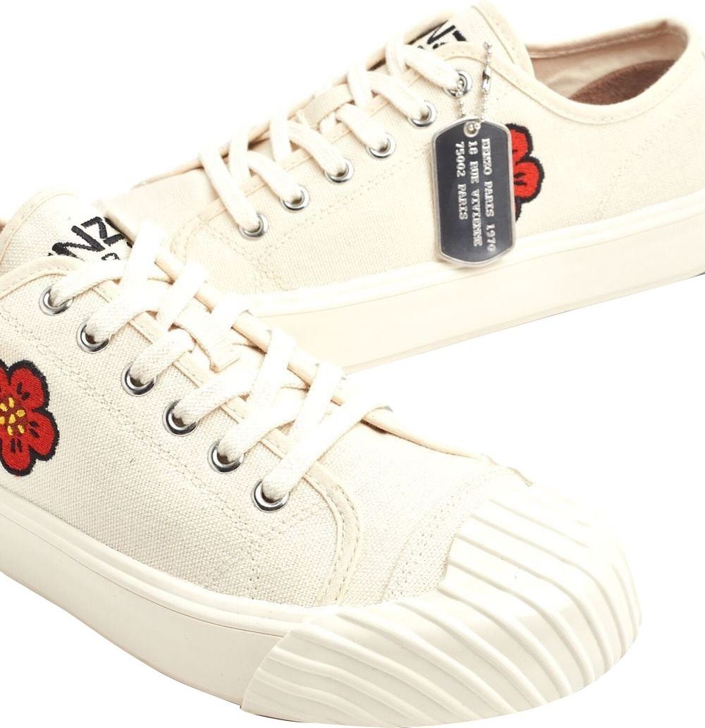 Kenzo Sneakers White White Wit