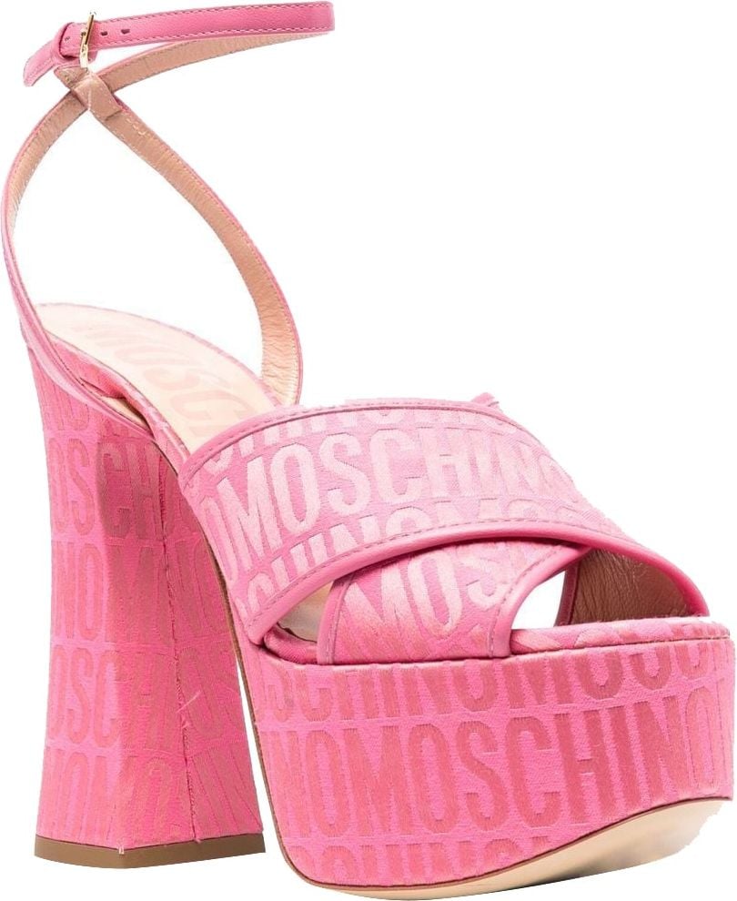 Moschino Sandals Pink Pink Roze