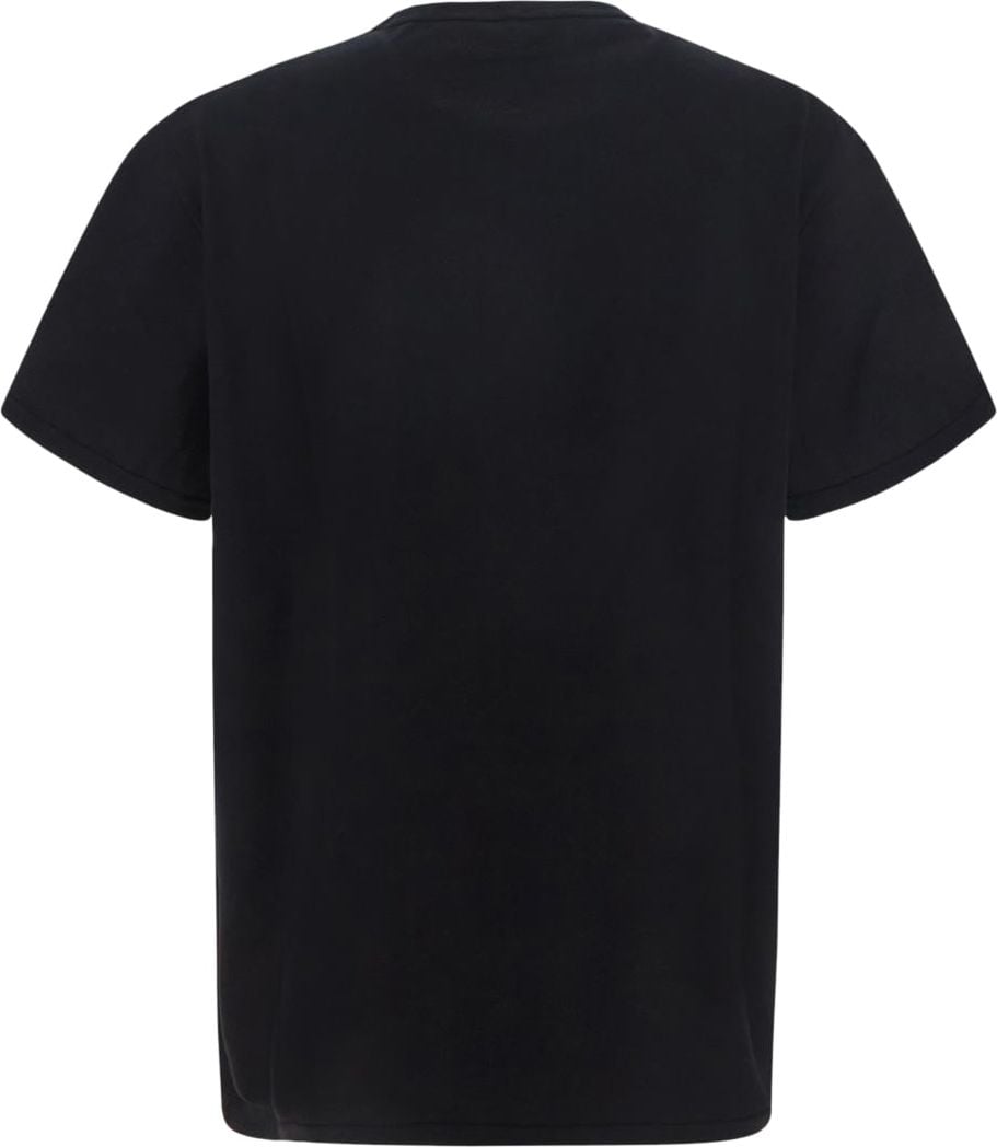 Alexander McQueen skull-print cotton T-shirt Zwart