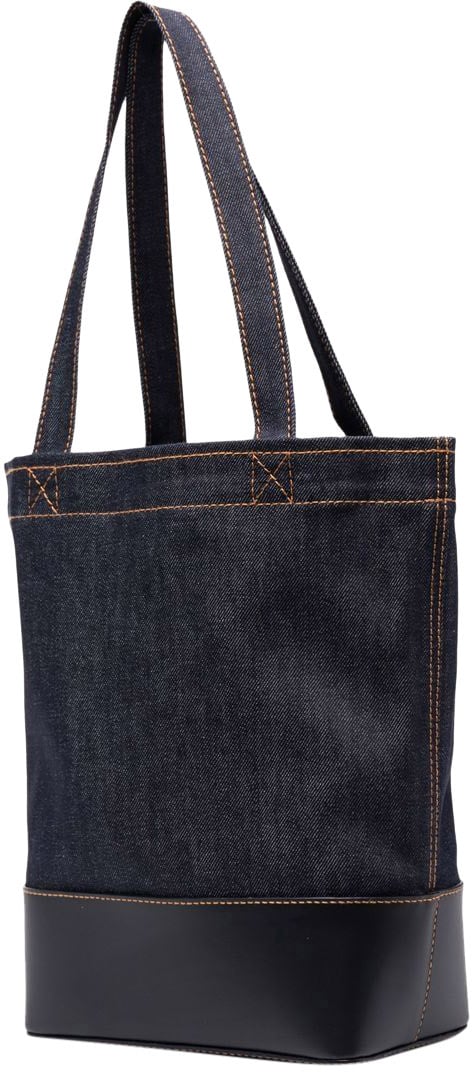 A.P.C. A.P.C. Denim Axel shoulder bag Blauw