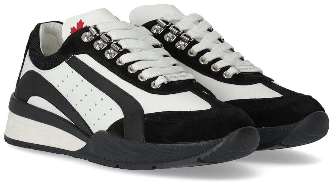 Dsquared2 Original Legend White Black Sneaker White Wit
