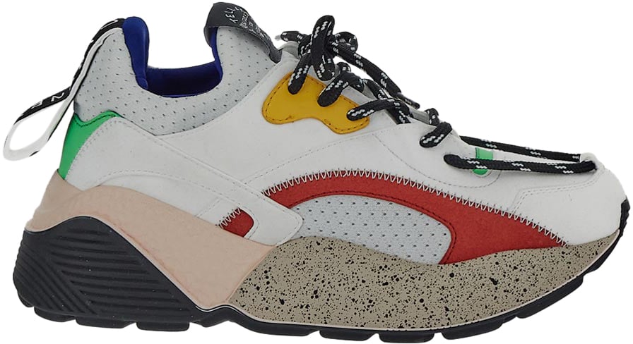 Stella McCartney Stella McCartney Eclypse Colourblock Sneakers Wit