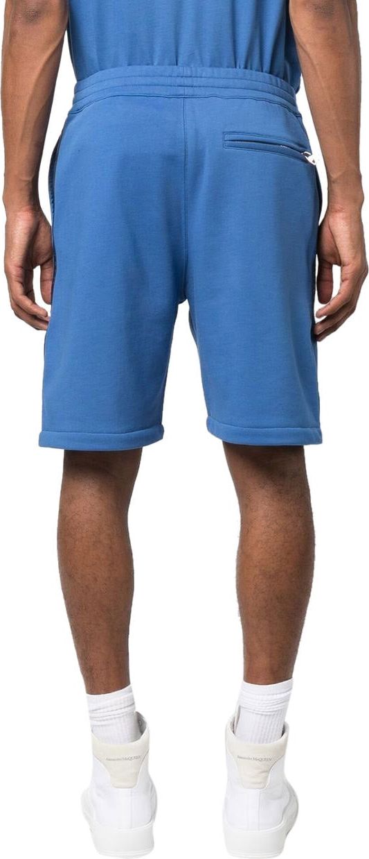Alexander McQueen Shorts Blue Blauw