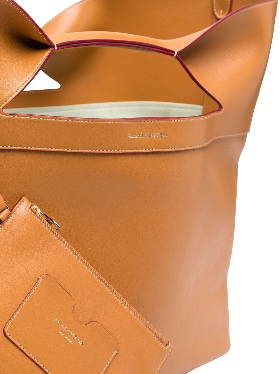 Alexander McQueen Bags Leather Brown Bruin