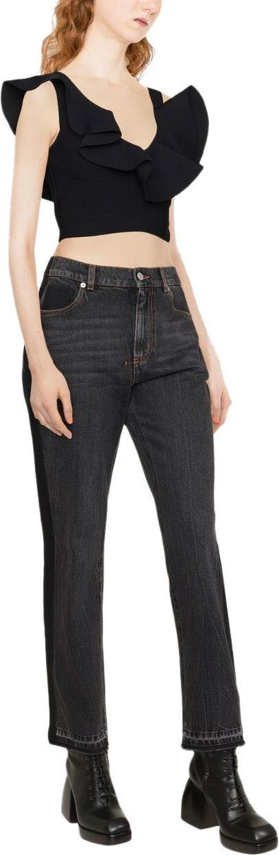 Alexander McQueen Jeans Black Zwart