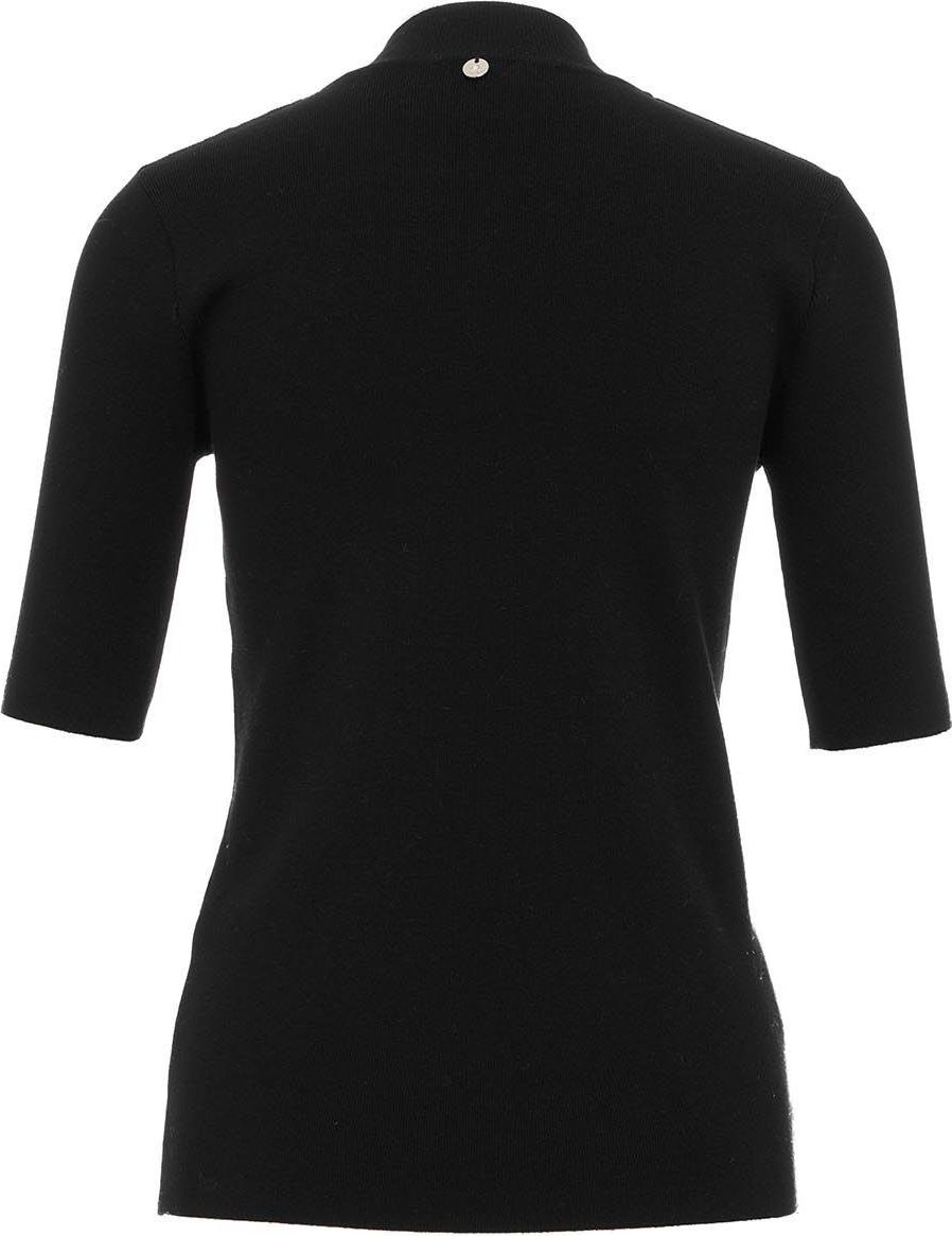 Liu Jo Sweater With Cut-outs Black Zwart
