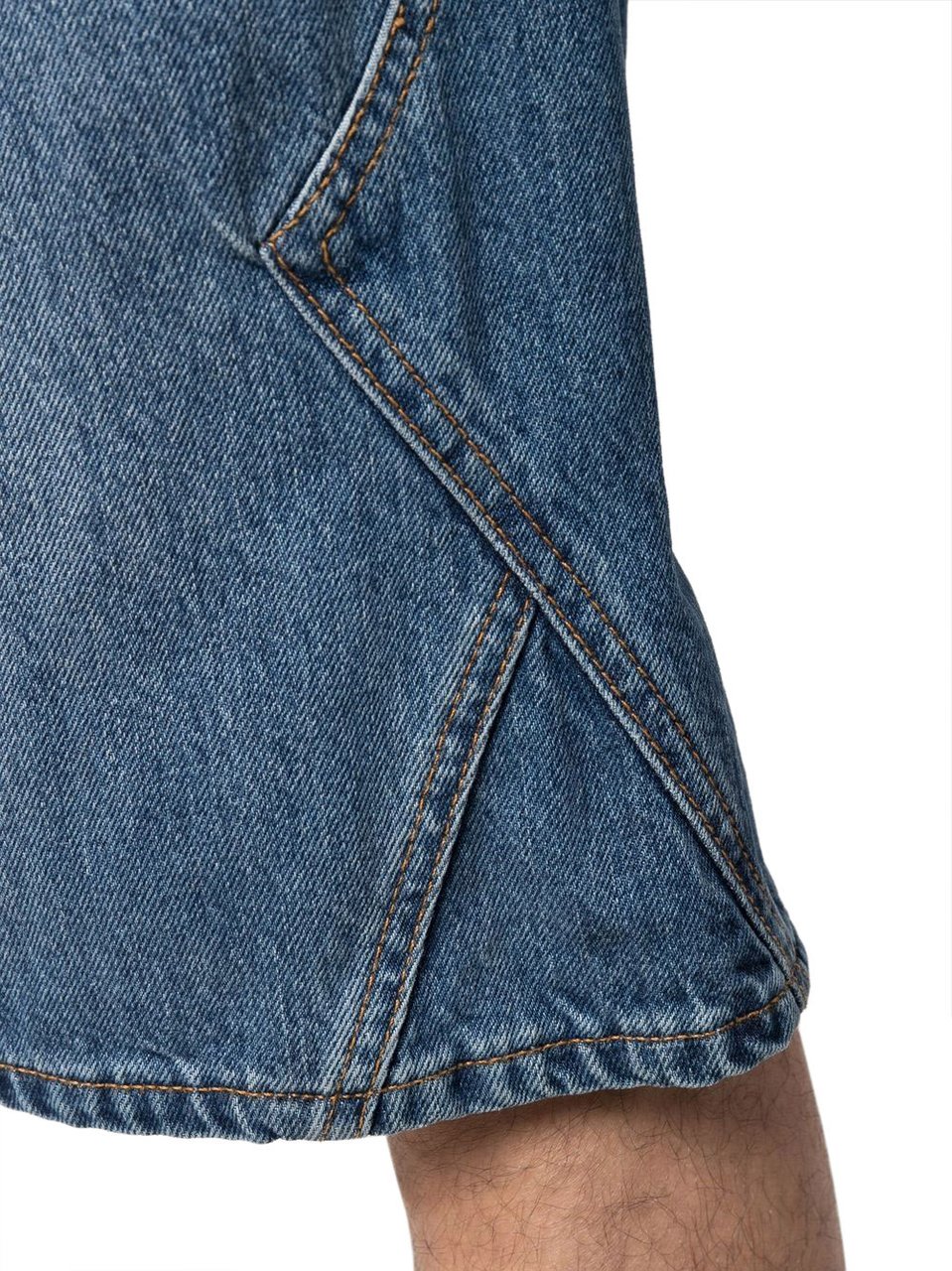 Alexander McQueen Shorts Blue Blauw