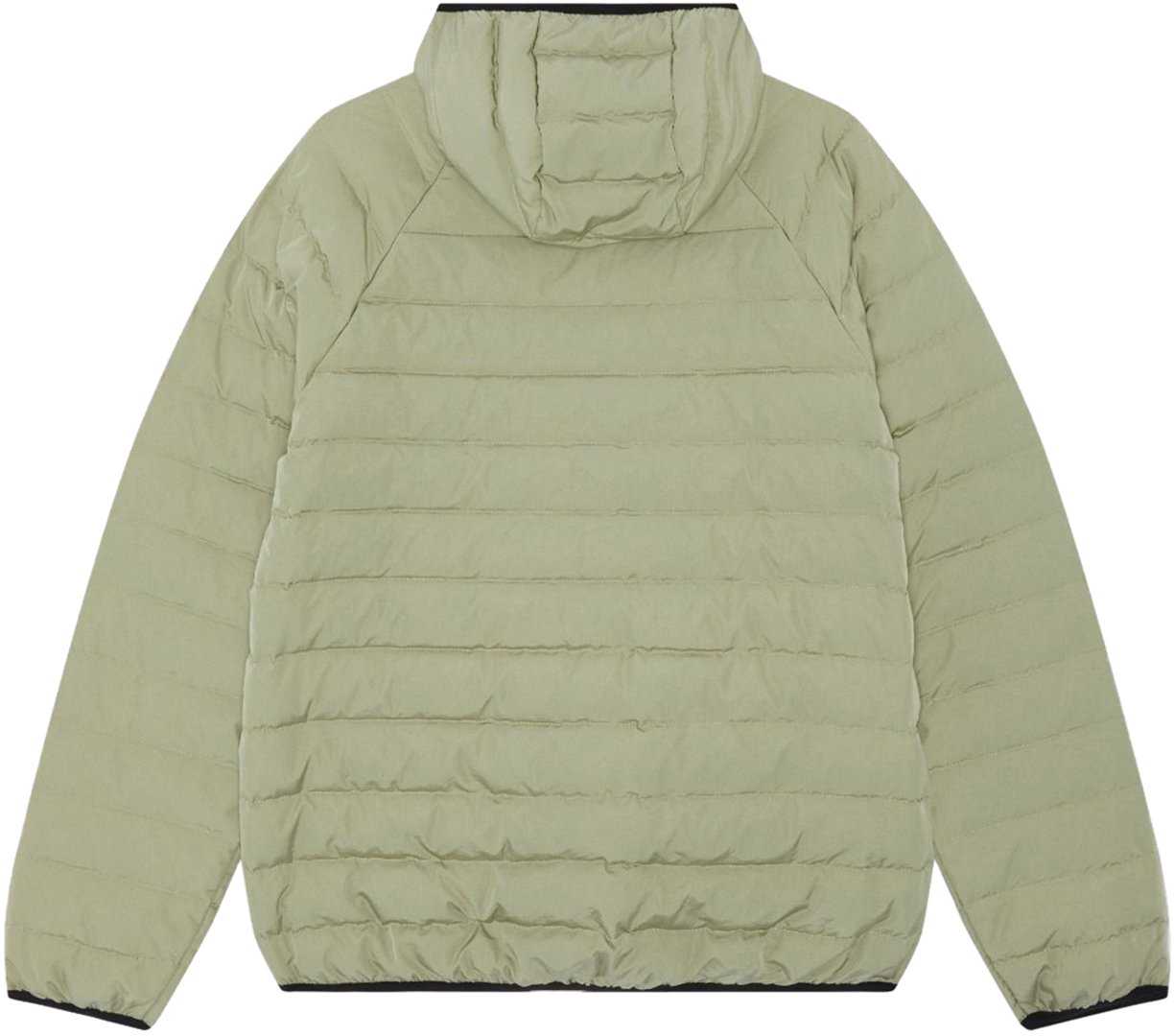 Ma.Strum hooded down jacket Groen