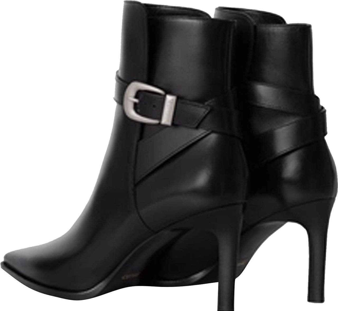 Celine Celine Jodphur Leather Boots Zwart