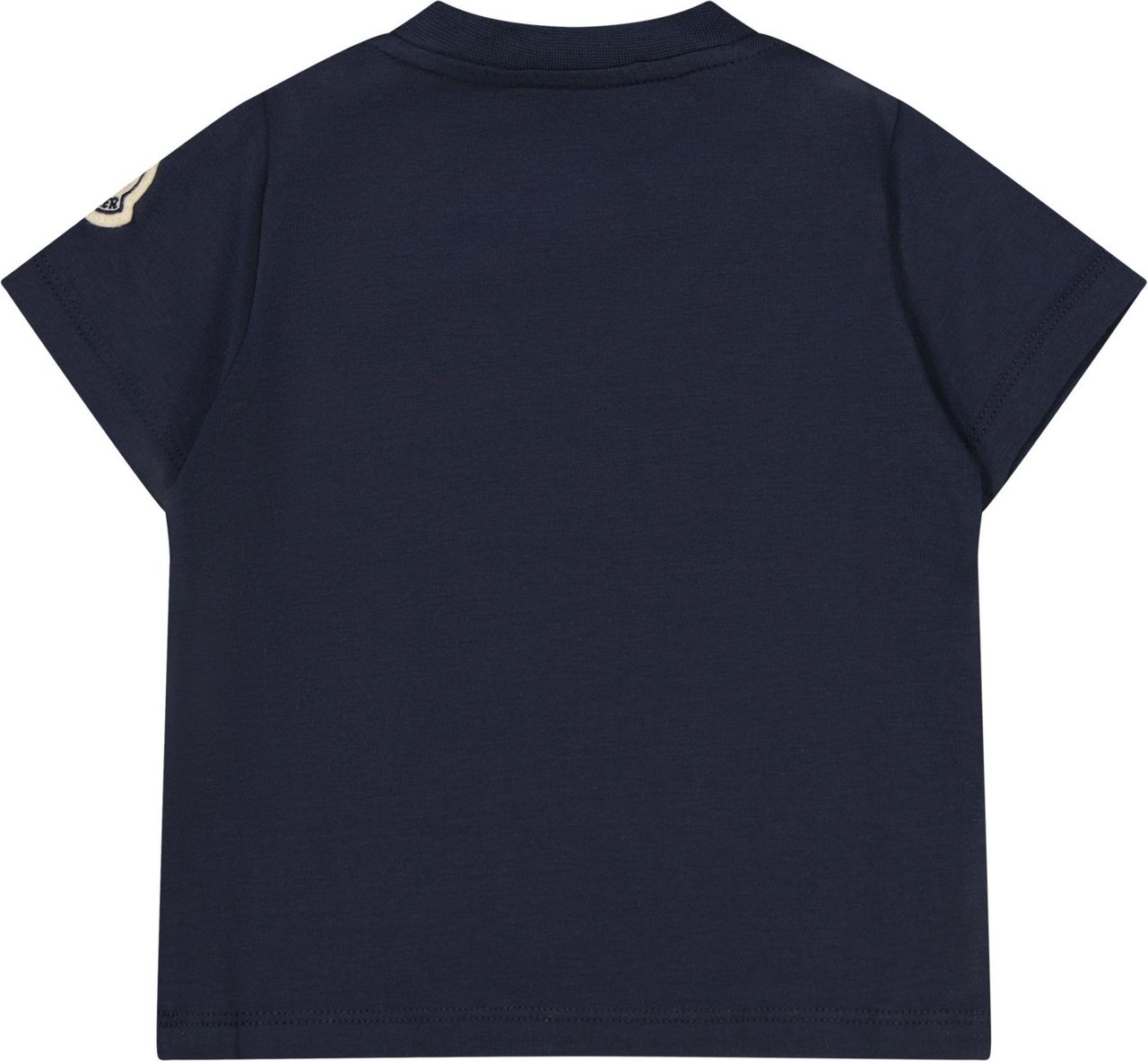 Moncler Moncler 8C00022 8790N baby t-shirt navy Blauw