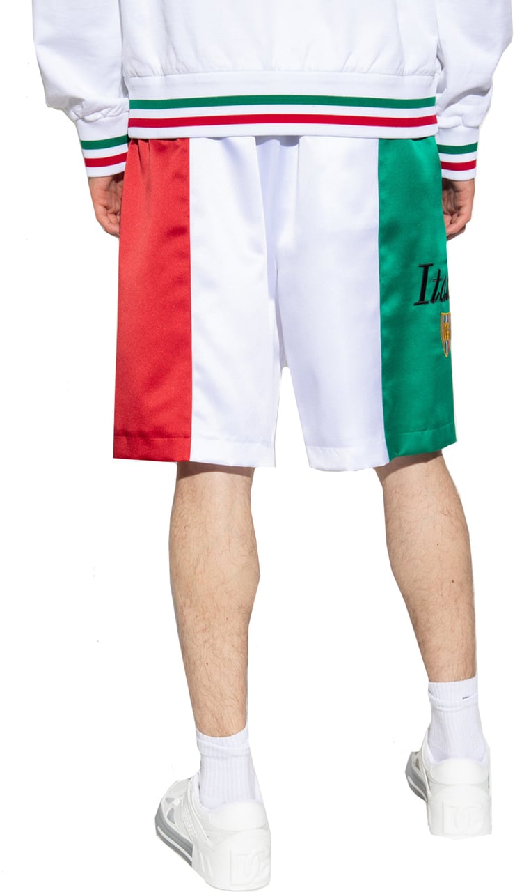 Dolce & Gabbana Dolce & Gabbana Satin Shorts Wit